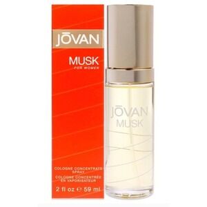 Jovan Musk By Jovan Cologne Concentrate Spray For Women 2‎ fl oz 59 ml New